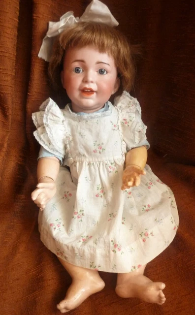 POUPÉE ANCIENNE CRÉOLE en biscuit 71 Unis France 149 EUR 17,50