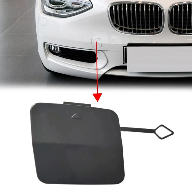 Cache-œillet Remorquage BMW Série 1 F20/F21 - Référence OEM 51117292947, Gris, Plastique ABS - 3