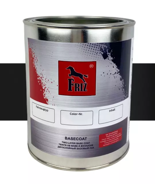 FRIZ Basecoat Audi LY9Z / Y9Z PANTHERO METALLIC 1L spritzfertig Autolack