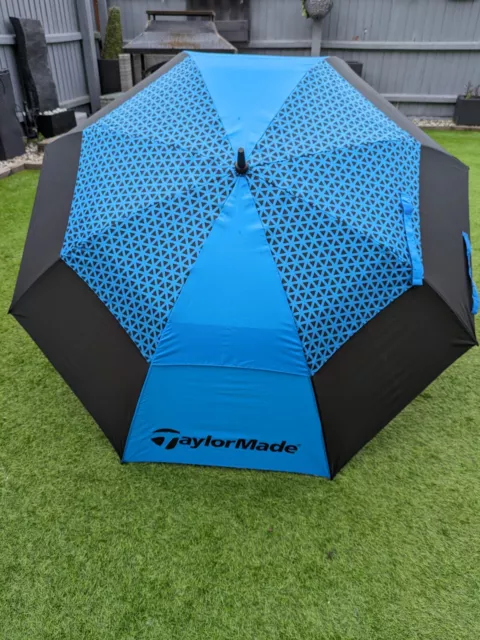 Brand New TaylorMade Golf Umbrella X Large 62 Inch Push Button Air Flo Design