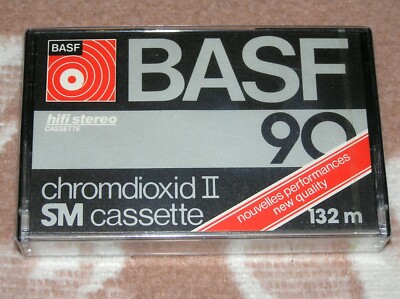 Agfa Super cromo cromo diossido II 90+6 età naive COVER CASSETTA vinage 