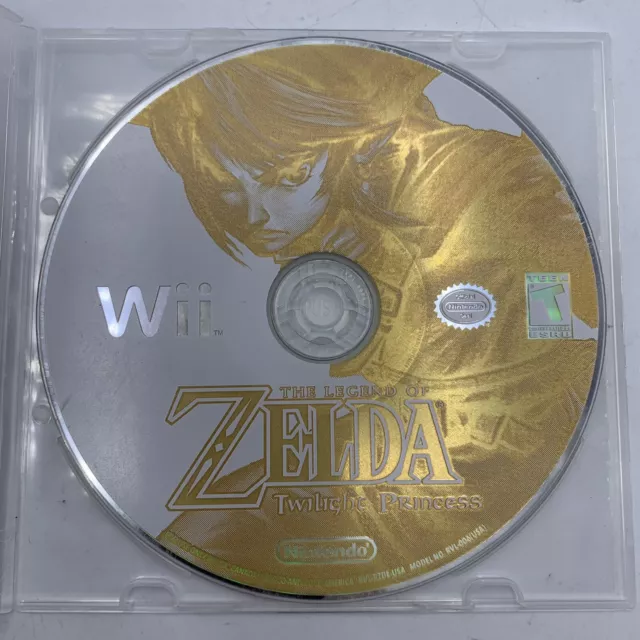 The Legend of Zelda: Twilight Princess (Nintendo Wii, 2006) Disc Only Tested