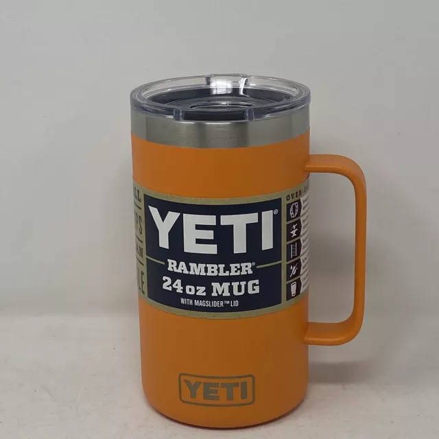 YETI Rambler 30 oz Tumbler & Rambler 24oz Mug King Crab Orange-Limited  Release