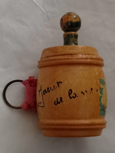 Lot 2 Antique METRE RUBAN Miniature Tape Measure Fishing Reel