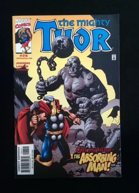 Thor #26 (2Nd Series) Marvel Comics 2000 Vf+