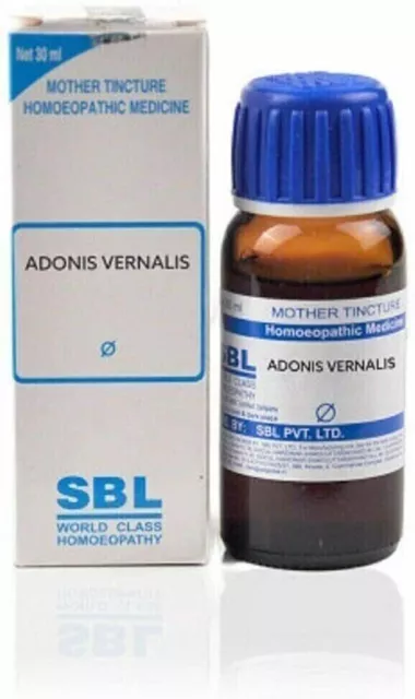 SBL Adonis Vernalis Madre Tintura Q Homeopatía (30ml) Compra 2 Obtener 1 Gratis