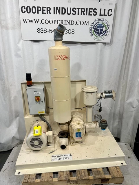 Item 2599: 10 Hp Roots 45 U-Rai Blower Package