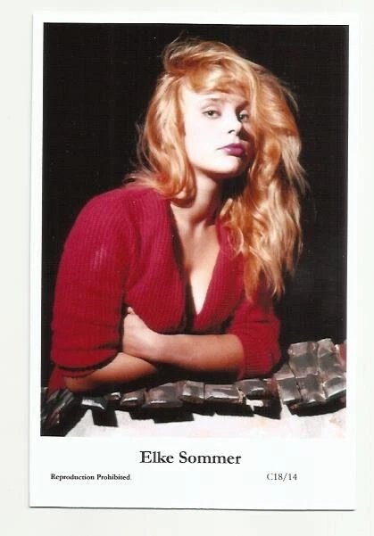 (Bx29) Elke Sommer Swiftsure Photo Postcard (C18/14) Filmstar Pin Up Glamor