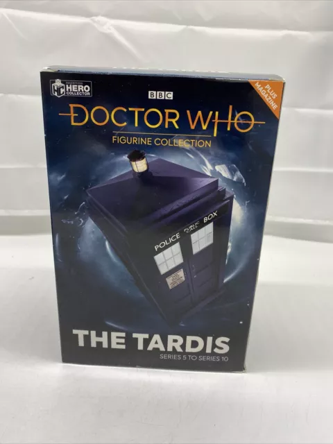 Doctor Who Figurine Collection The Tardis Series 5 To Series 10- *FACTORY DEFECT