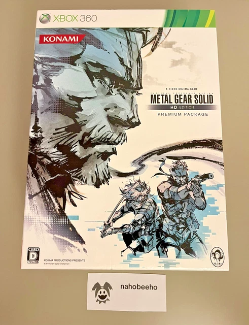 METAL GEAR SOLID HD Collection Edition Premium Package XBOX 360