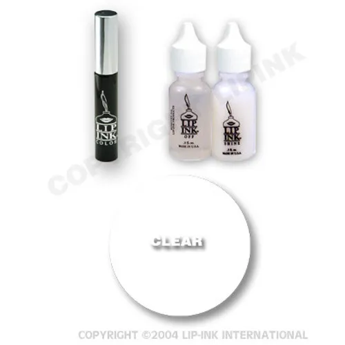 LIP INK Organic  Smearproof Special Edition Lip Kit - Clear