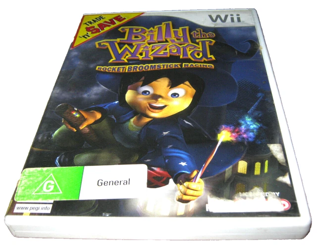 Billy The Wizard – Rocket Broomstick Racing – Complet – Wii – FR – Comme Neuf