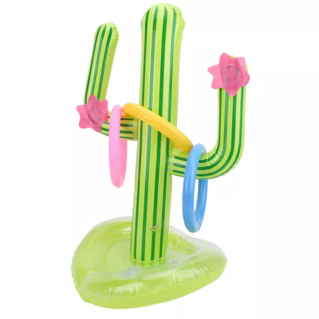 Inflatable Cactus Drink Holder Floating Beverage Stand Swimming Pool Float Party