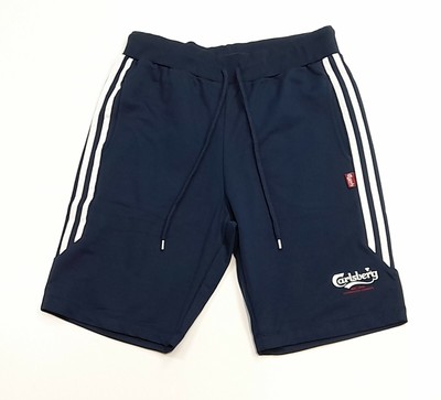 Carlsberg Carlsberg Bermuda Uomo in Felpa Garzata Blu Maxi Logo Vestibilità regolare 