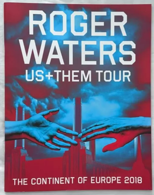 Roger Waters Us + Them European Tour 2018 Concert Programme