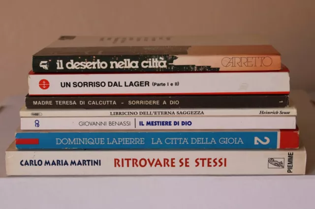 7 libri di argomento religioso cattolico