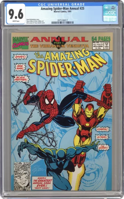 Amazing Spider-Man Annual #25 CGC 9.6 1991 3975166017