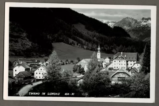 Echtfoto-AK SALZBURG: TWENG in LUNGAU, ungelaufen, um 1935