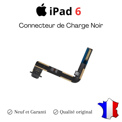 Connecteur De Charge Pour IPad 7e/8e Génération - Modèle A2197/A2200 Etc., Noir