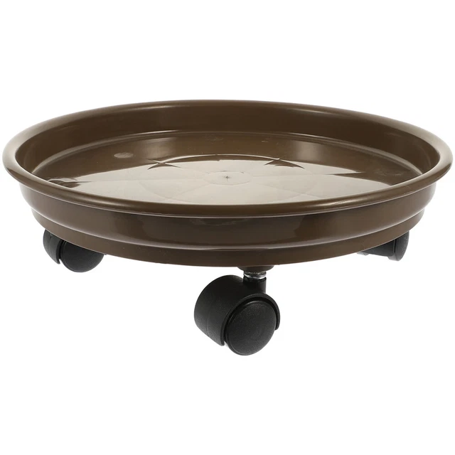 Supporto Per Piante Con Ruote, Vaso Da Giardino In Ferro Resistente Vaso Con Bloccaggio A~p134889995 - Foto 9