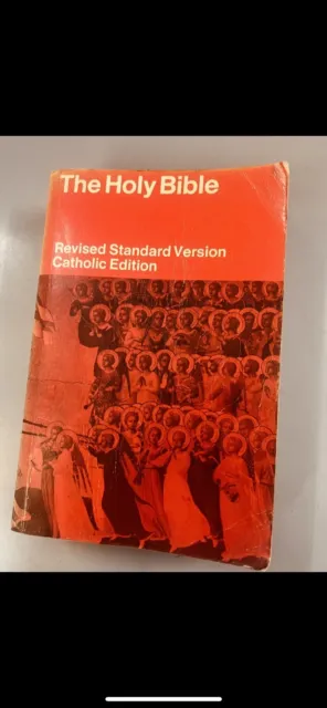 Revised Standard Version Catholic Bible: Catholic  Edition (Hardcover- Holy See)