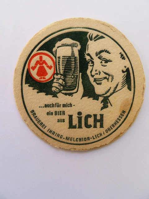 Ancien sous-bock bière ADLER la bière hors-série coaster Bierdeckel 10