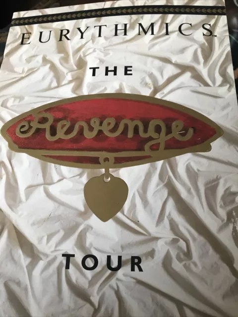 Eurythmics - The Revenge Tour Program 1986 Annie Lennox