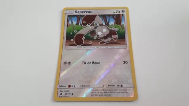 Sapereau 70Pv 87/111 - Commune Reverse - Neuf - Carte Pokemon