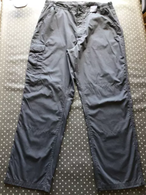 CRAGHOPPERS Men's Grey outdoor Walking Hiking Trousers Size 36R