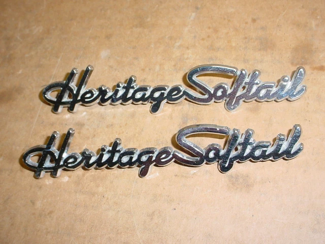 Harley Davidson Heritage Softail Fender Emblems  11899