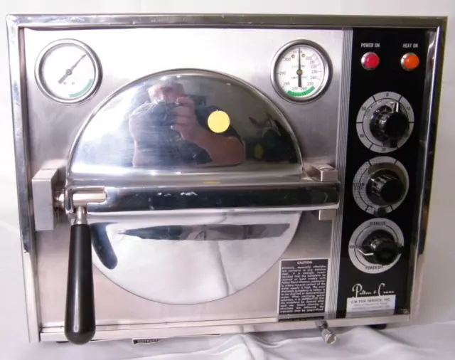 Pelton Crane OCM Omni-Clave, Sterilizer, Autoclave Steam Sterilizer With 2 Trays