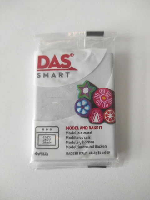 Arcilla para hornear inteligente DAS 321013 57 g (1x 28,5 g) gris frío