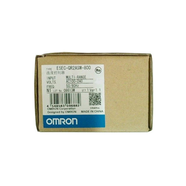 OMRON E5ECQR2ASM800 TEMPERATURE Control Unit Plc New In Box 101.19
