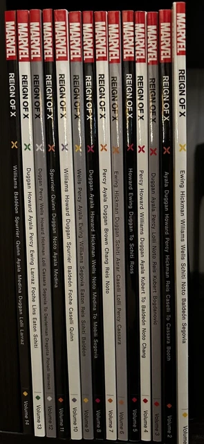 Reign Of X Vol. 1-14 TPB LOT COMPLETE RUN, X-Men Marvel Comics Hickman 2