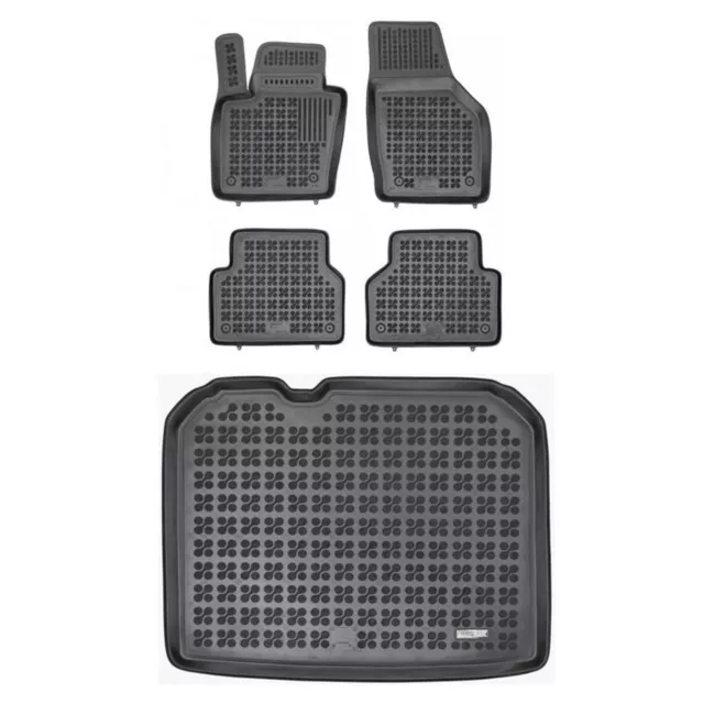 Ensemble de tapis de sol et tapis pour Audi Q3 I version avec kit de réparation.