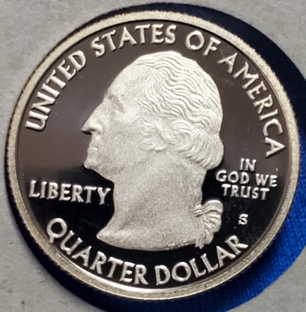 2009 S PROOF DISTRICT OF COLUMBIA QUARTER - CLAD Proof.