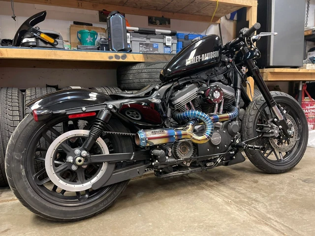 harley davidson 883 exhaust