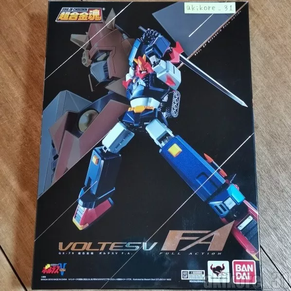 Soul of Chogokin Voltes V GX-79 Choudenji Machine Bandai  Action Figure