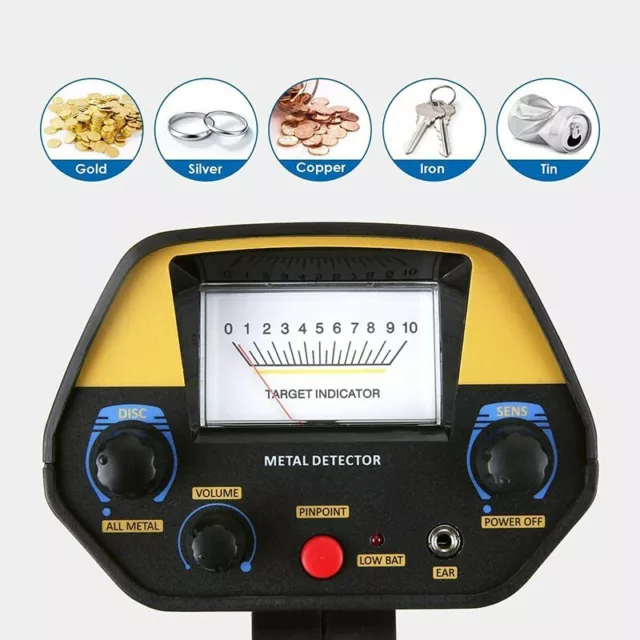 Metalldetektor Profi Tiefensonde Metallsuchgerät Gold Metal Detector B-Ware 2