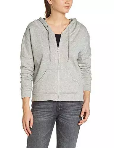 Veste Watts avec capuche, Sweat-shirt Zip Femmes, Gris, S