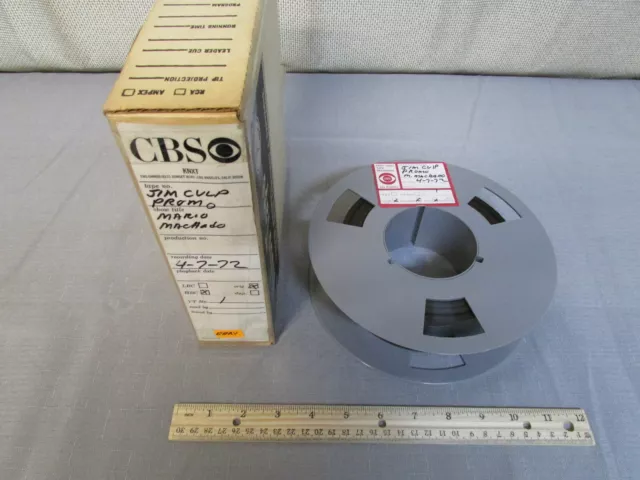 CBS 2-Inch Cassette Vidéo Reel Mario Machado 1972