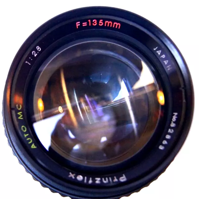 Prinzflex f2.8 135mm lens PK Mount