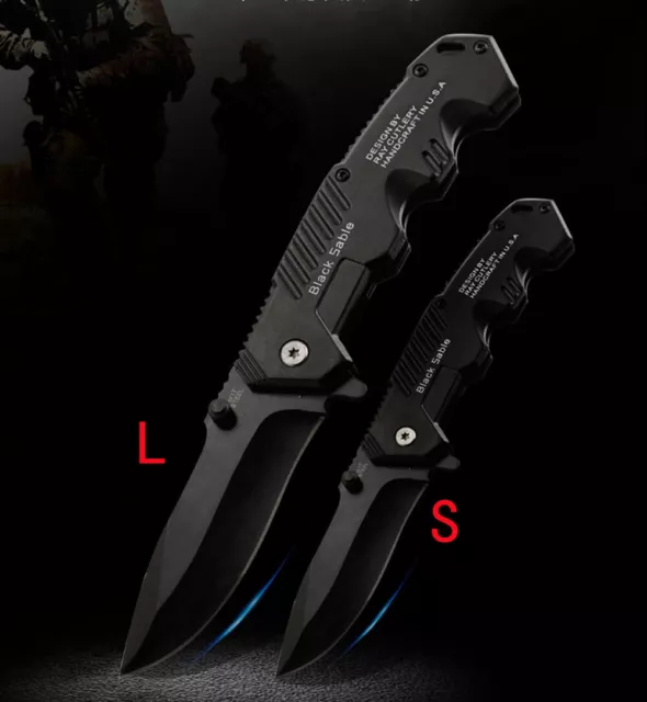 USA Design Folding Blade Knives Climbing Camping Survival Tactical Knife-Big one