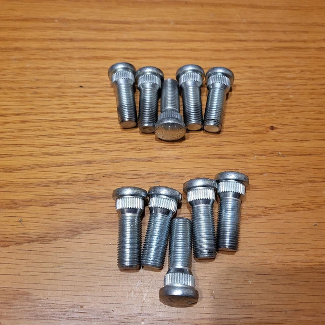 Dorman 610-191 wheel studs QTY 10 1 1/2"  1/2' X 20  .621 KNURL