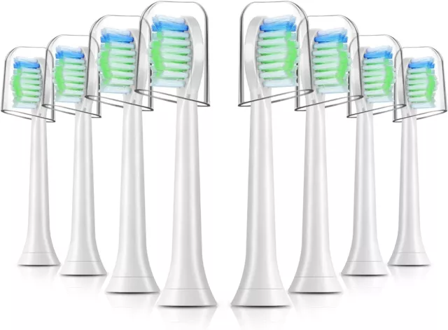 NEW Phillips Sonicare Electric Toothbrush Replacement Heads 8 Pack AU Free Ship