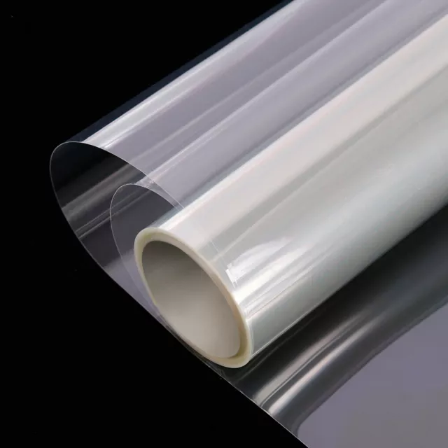 4Mil Security Window Film Clear Self-Adhesive Anti Shatter Glass UV Protection