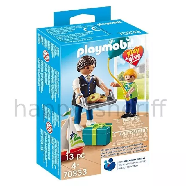 Playmobil Play n Give Pate mit Patensohn 70333 NEU Exklusives Sammlerstück