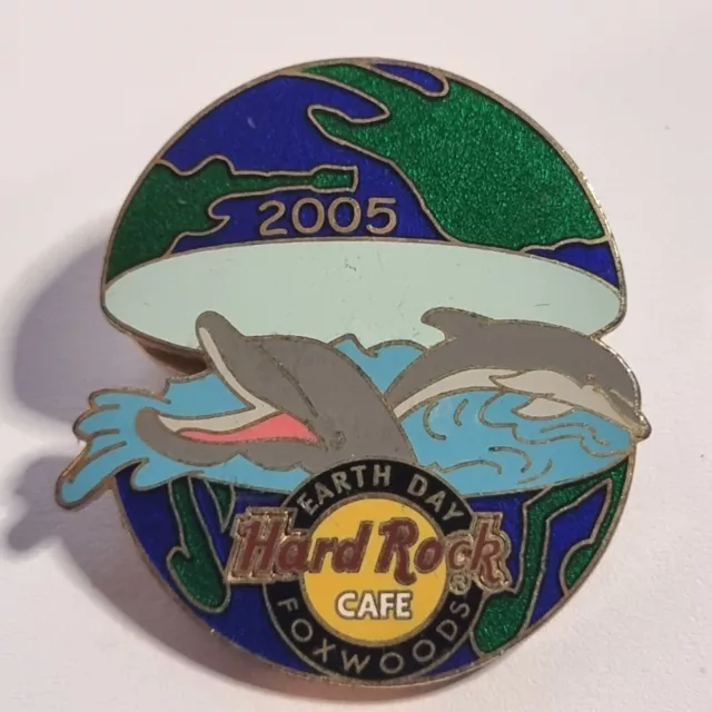 hard rock cafe FOXWOOD PIN EARTH DAY 2005 LIMITED EDITION