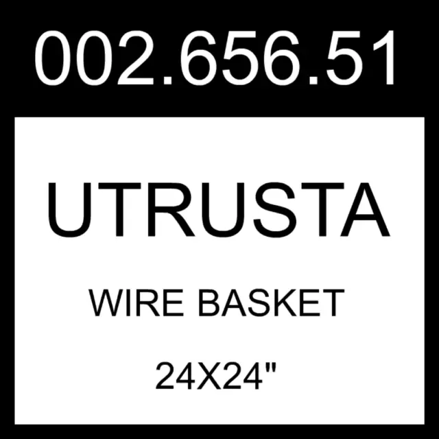 UTRUSTA Wire basket, 24x24 - IKEA