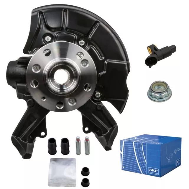 Achsschenkel komplett vorn links für 1.4 16V 1.6 VW Golf 4 A3 Radlagergehäuse